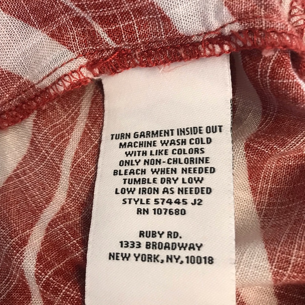 Womens Ruby Rd button down blouse - Picture 5 of 9